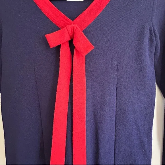 Vintage D&G Dolce and Gabbana Purple & Red Wool Blend Sweater